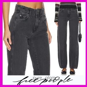 Free People straight-leg jeans